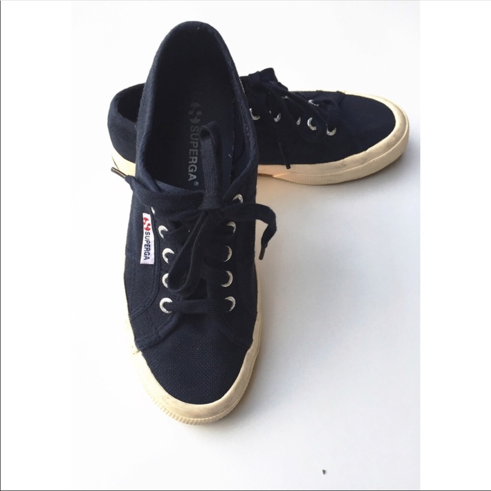 Super Clean Superga Shoes!